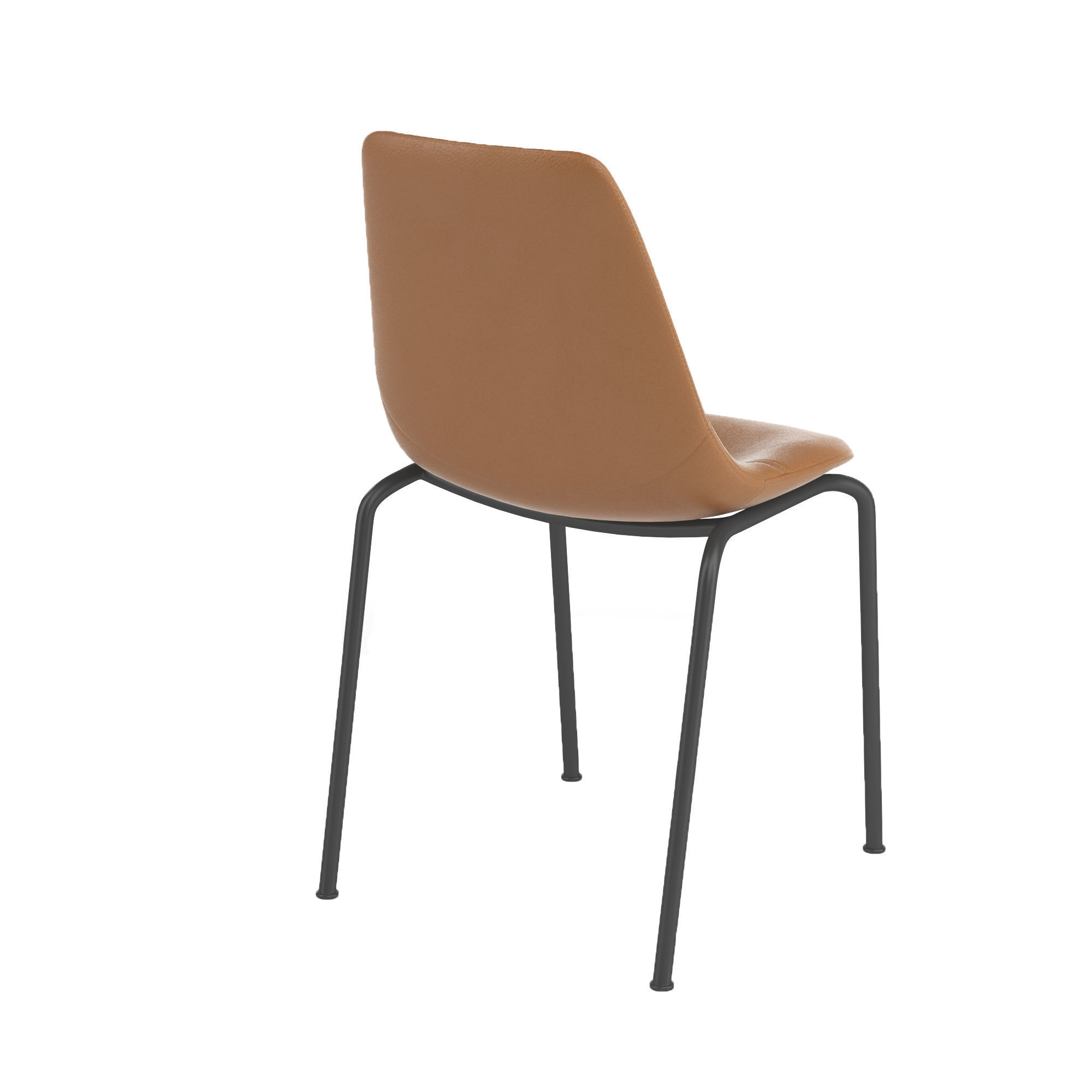 Dining chair 3D model_4