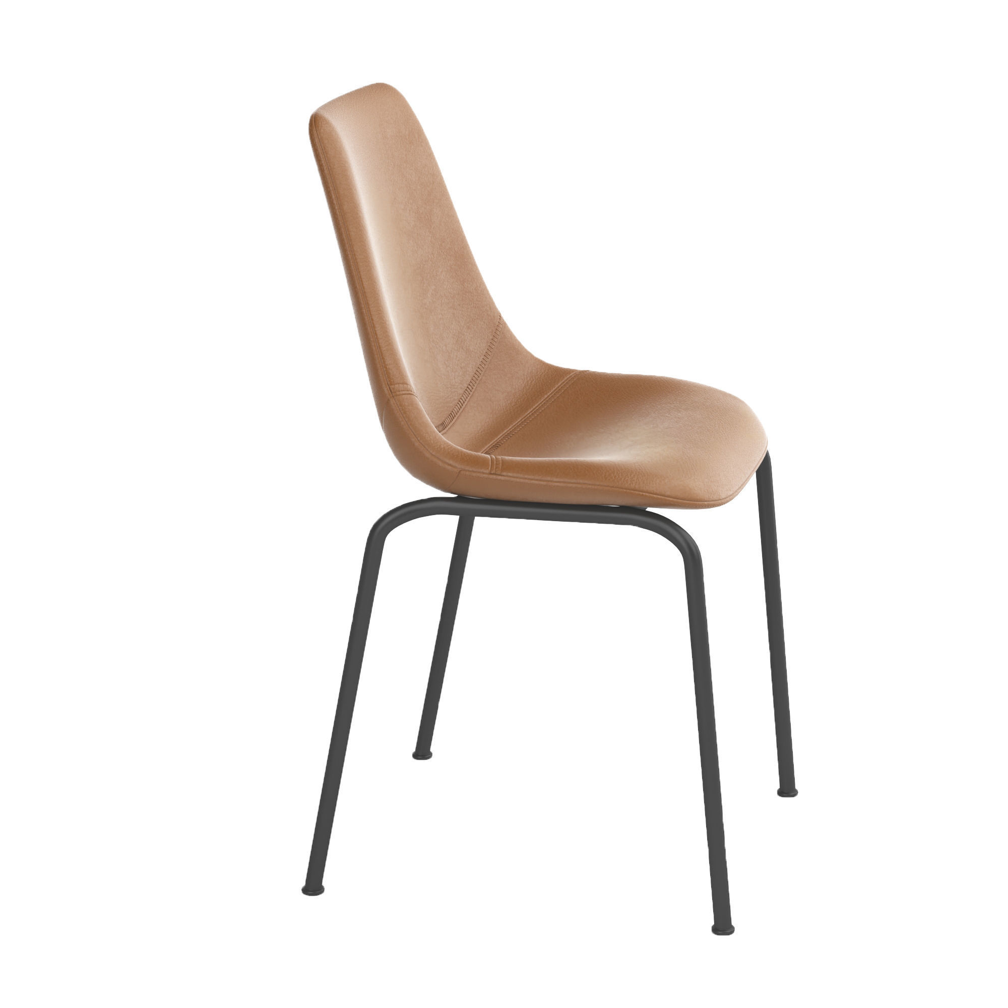 Dining chair 3D model_3