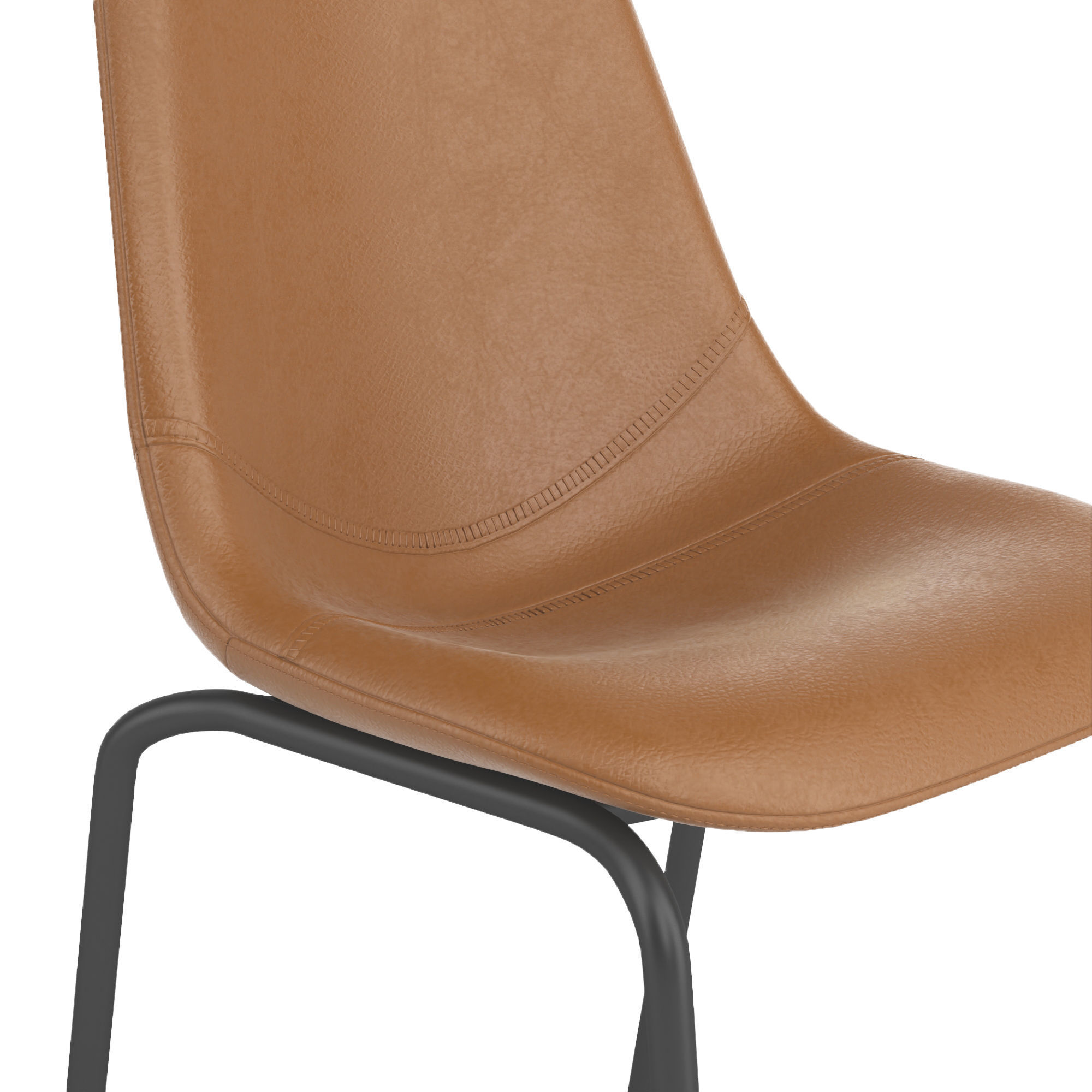 Dining chair 3D model_2