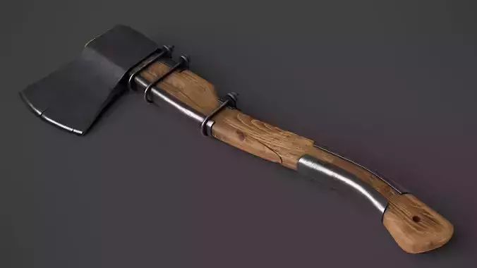 Modifiable Strike Weapon 11 Low-poly 3D model