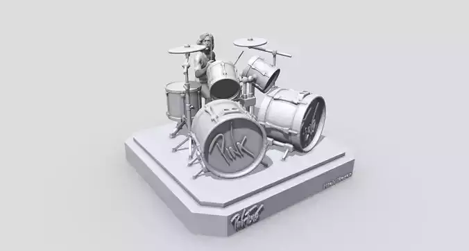 NICK MASON PINK FLOYD - 3D PRINTING