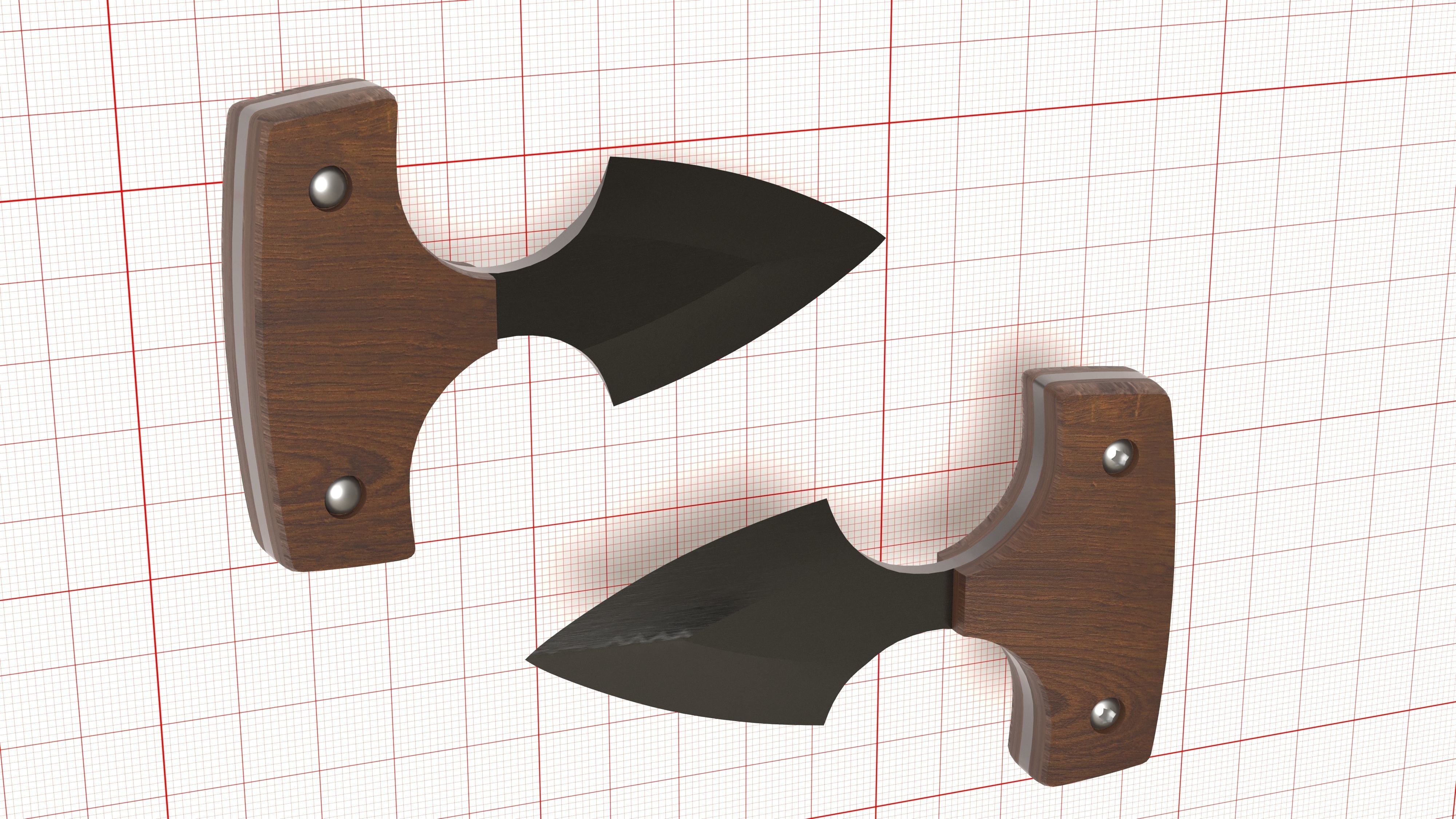 3D model Pepper spray knife VR / AR / lowpoly CGTrader