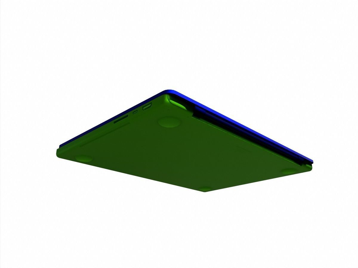 2021 M1 pro max Macbook pro 13 inch Low-poly 3D model_11