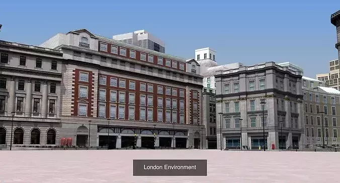 London Collection x3 3D Model Pack 2