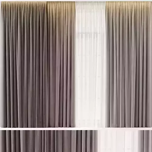 Curtains 47 3D model