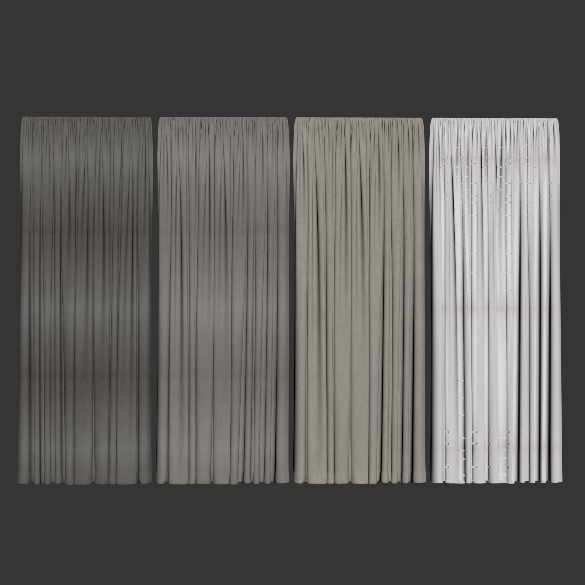 Curtains 47 3D model_6