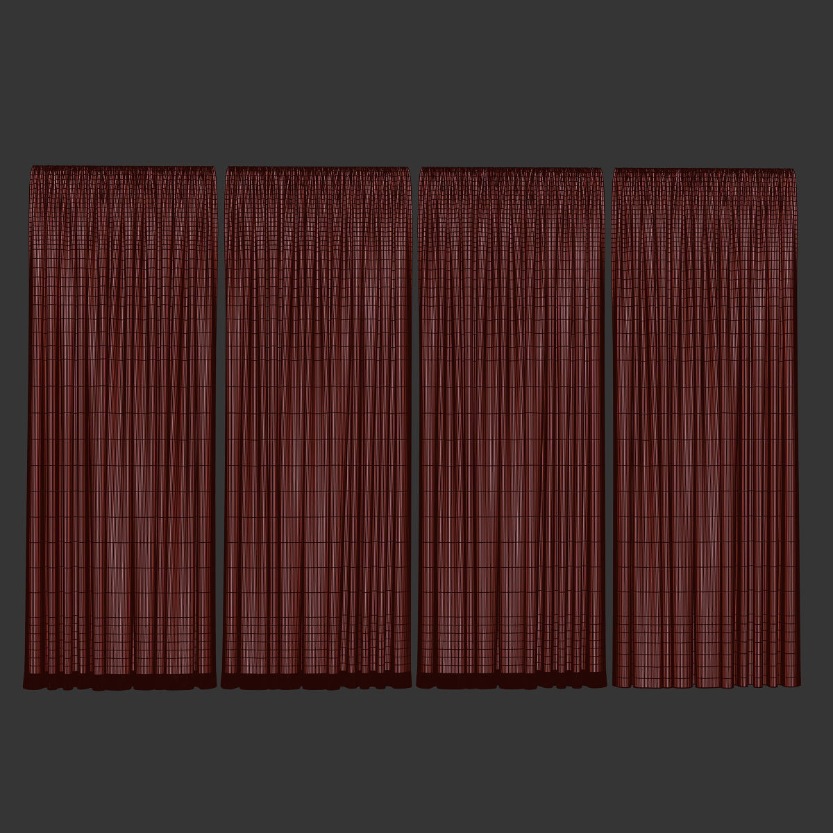 Curtains 47 3D model_8