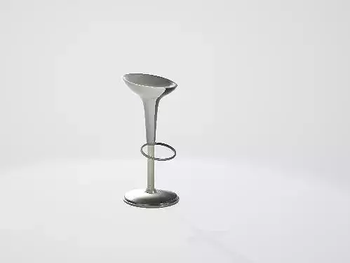 chair silver bar stool