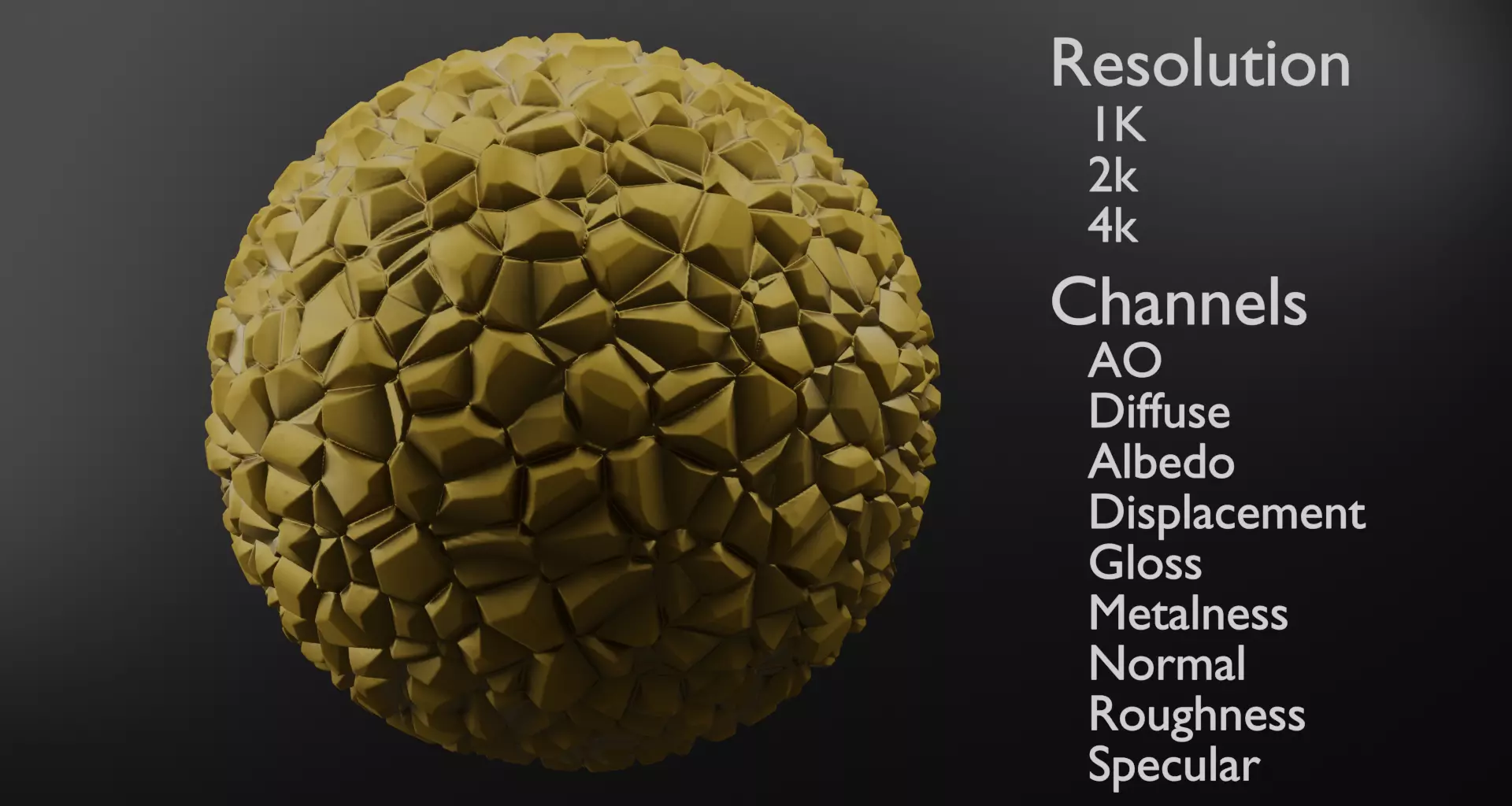 Gold Random abstract Pbr texture seamless Texture_0