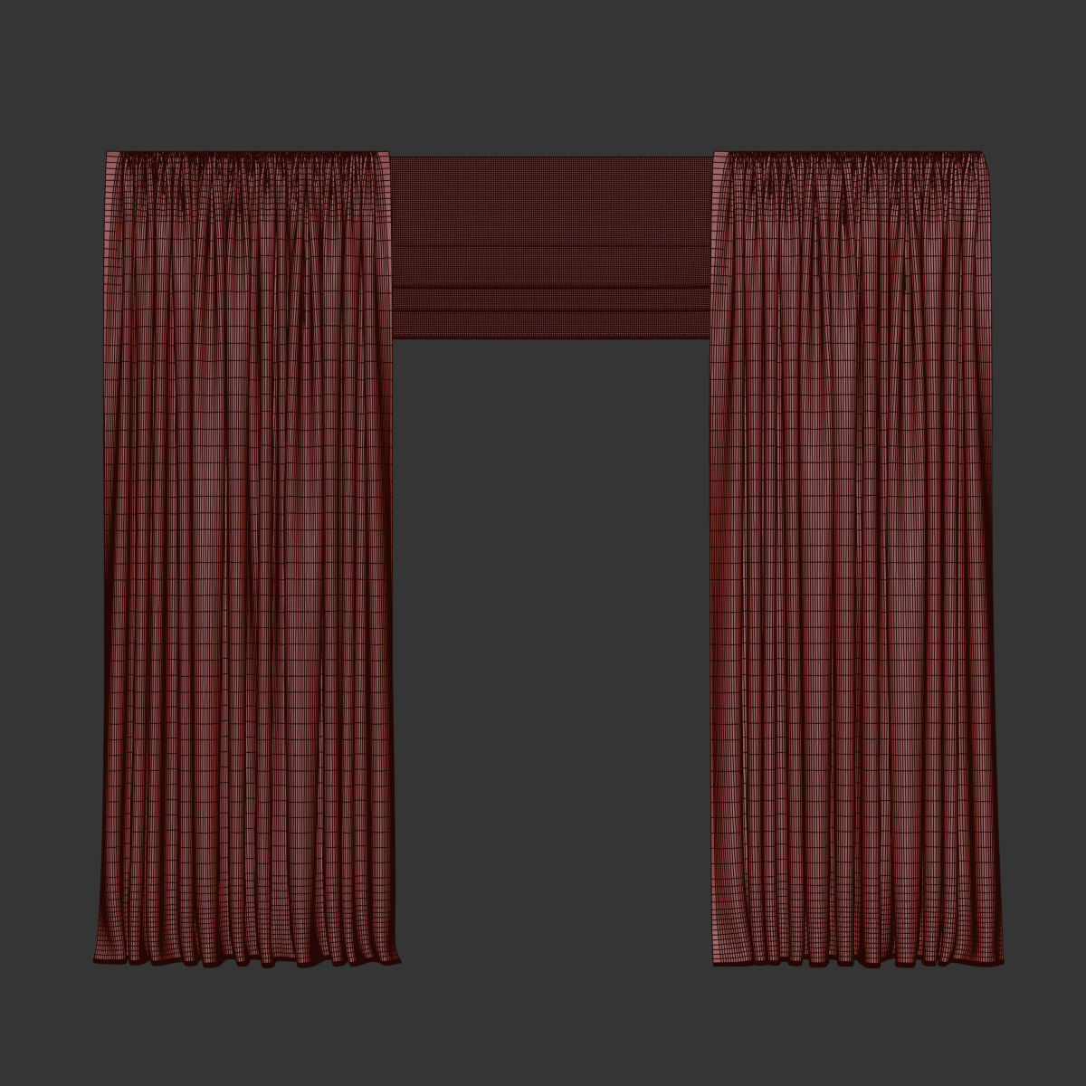 Curtains 48 3D model_8