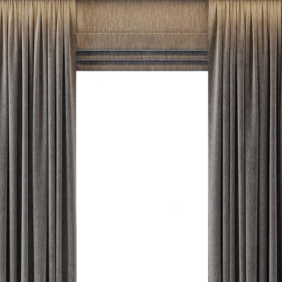 Curtains 48 3D model_3
