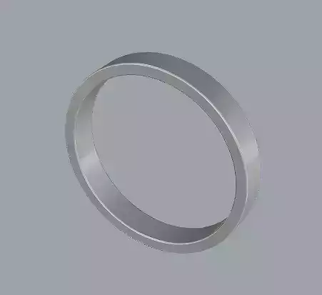 Simple and Plain Eternity Silver Band Ring Jewelry