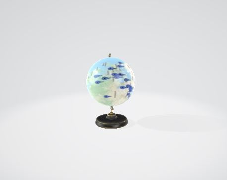 antique globe Texture_3