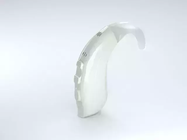 hearing aid 3D model