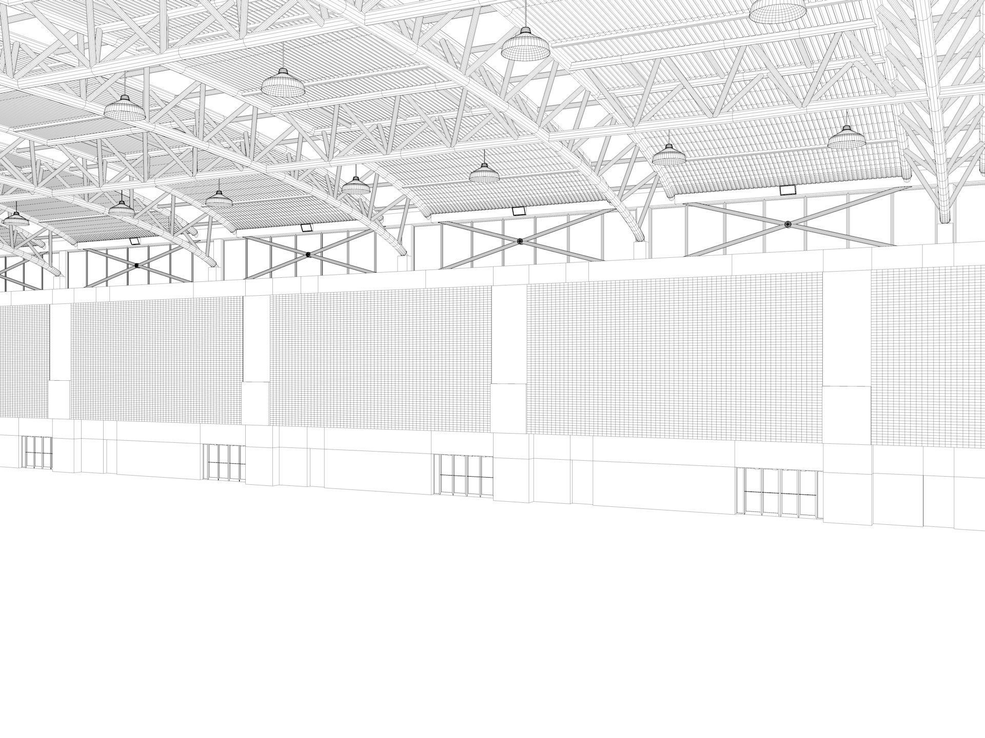 Exhibition Hall 29 3D model_14
