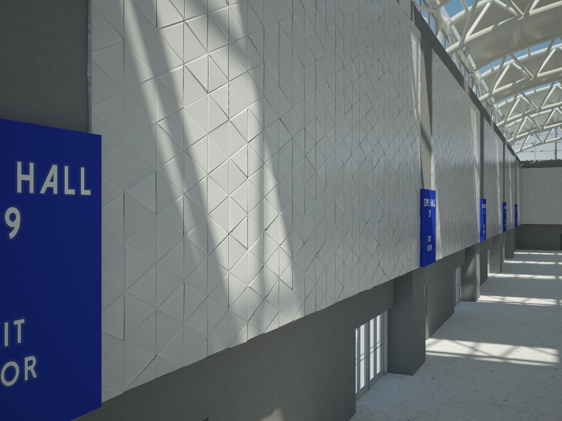 Exhibition Hall 29 3D model_6