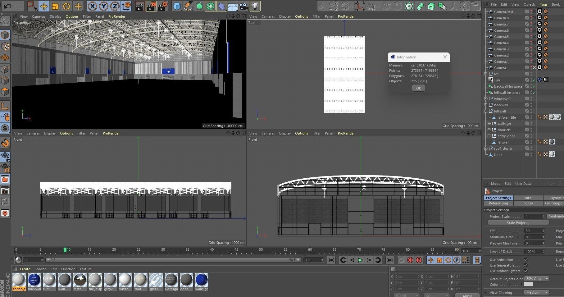 Exhibition Hall 29 3D model_21
