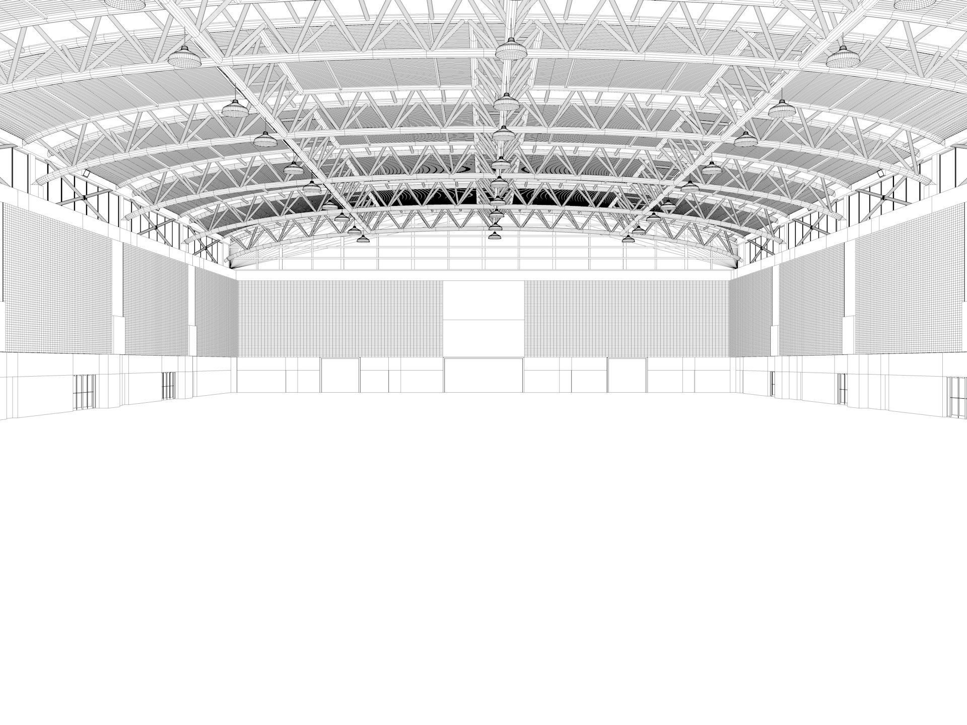 Exhibition Hall 29 3D model_12
