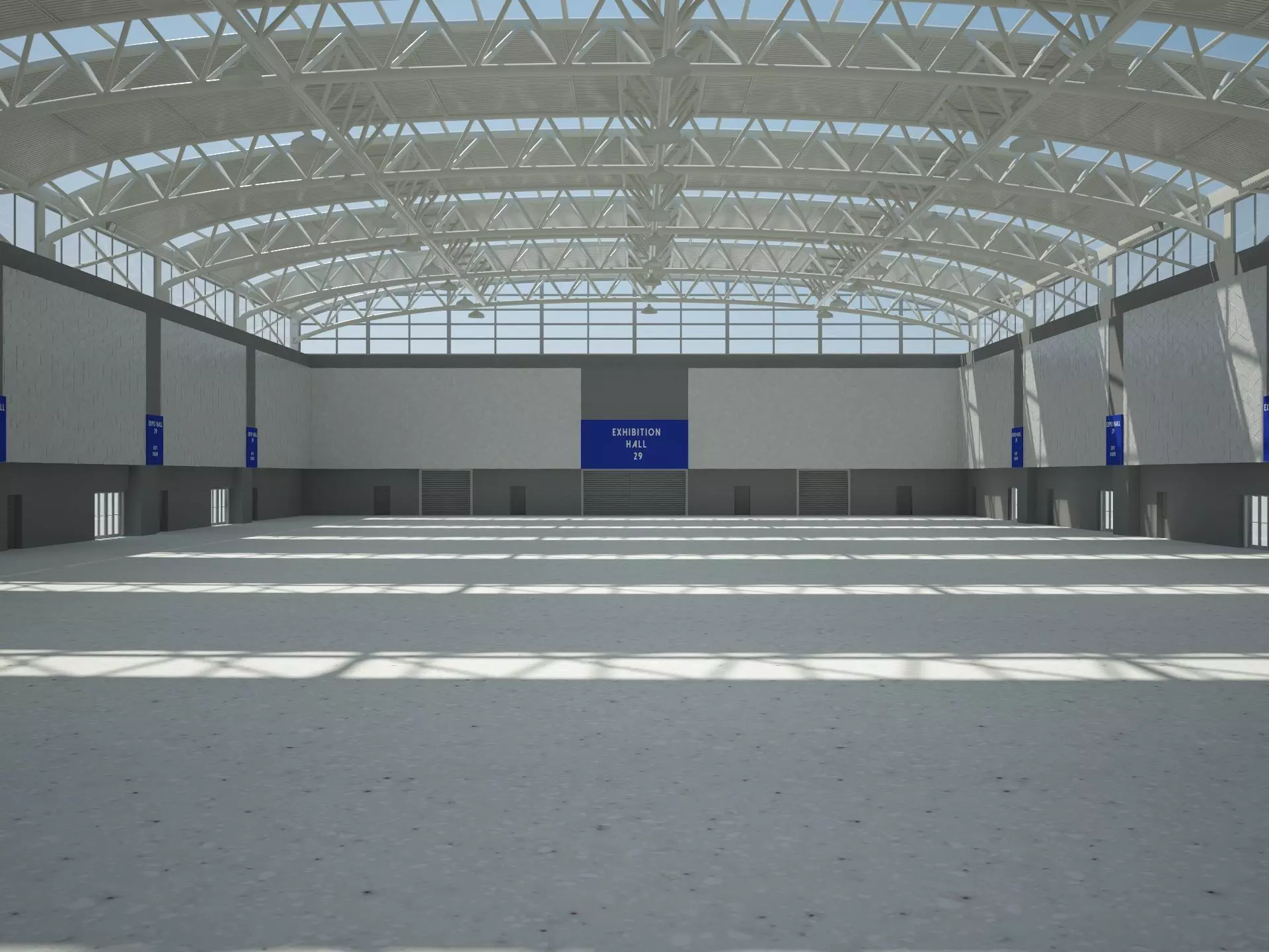 Exhibition Hall 29 3D model_0