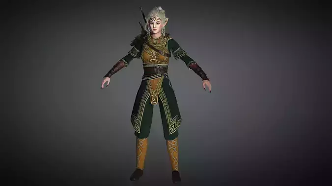 AAA Fantasy Female Character 12