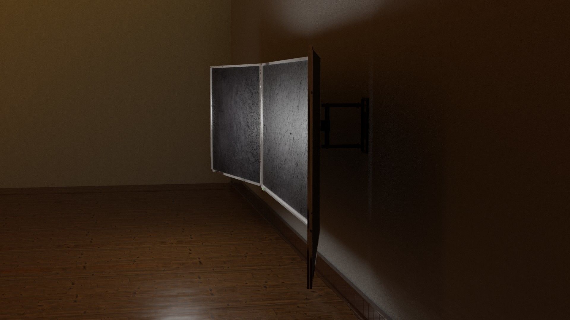 School board model 3D model_3