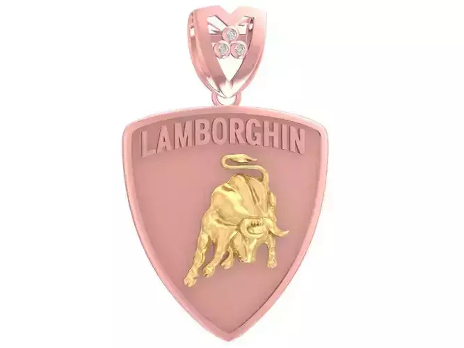 luxury buffalou pendant 