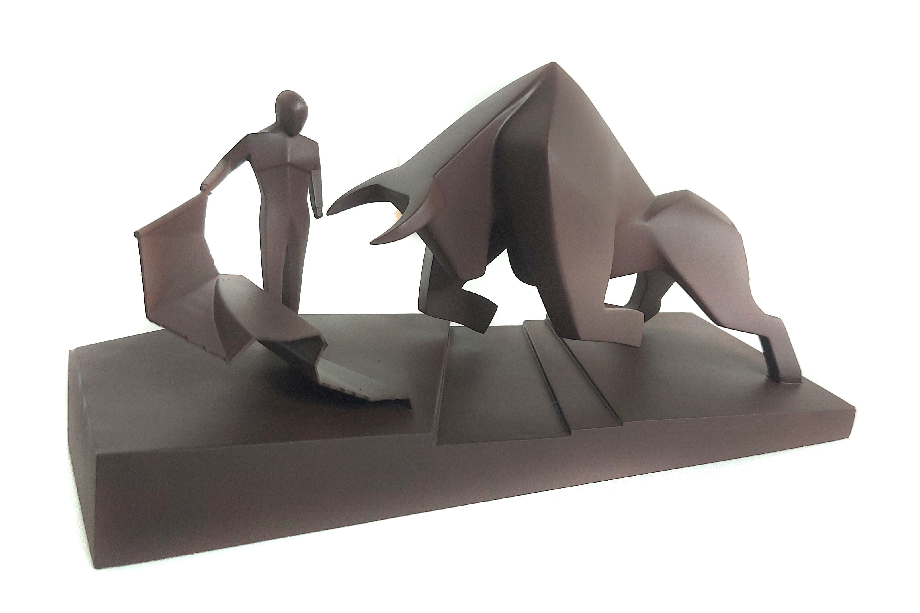Dune - Bull Fighter Statue 3D print model_31