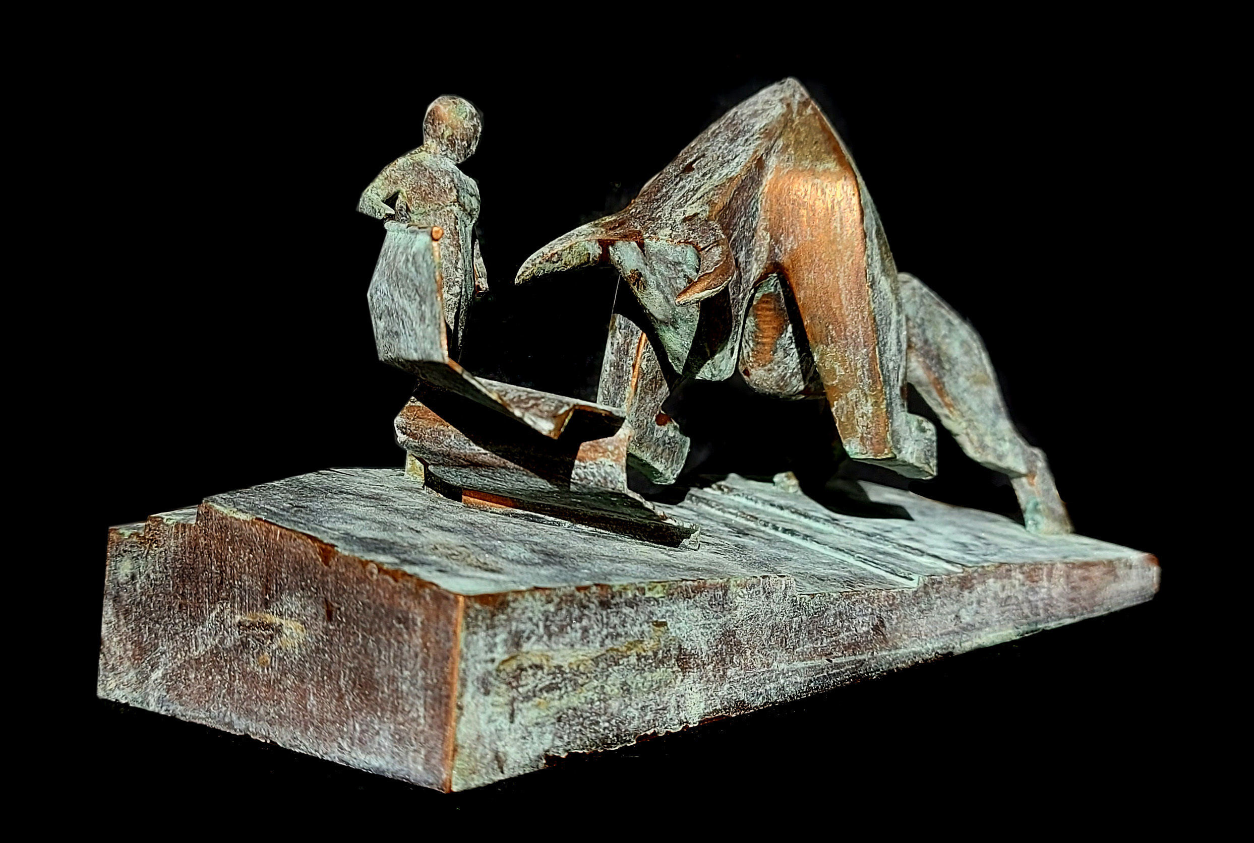 Dune - Bull Fighter Statue 3D print model_55