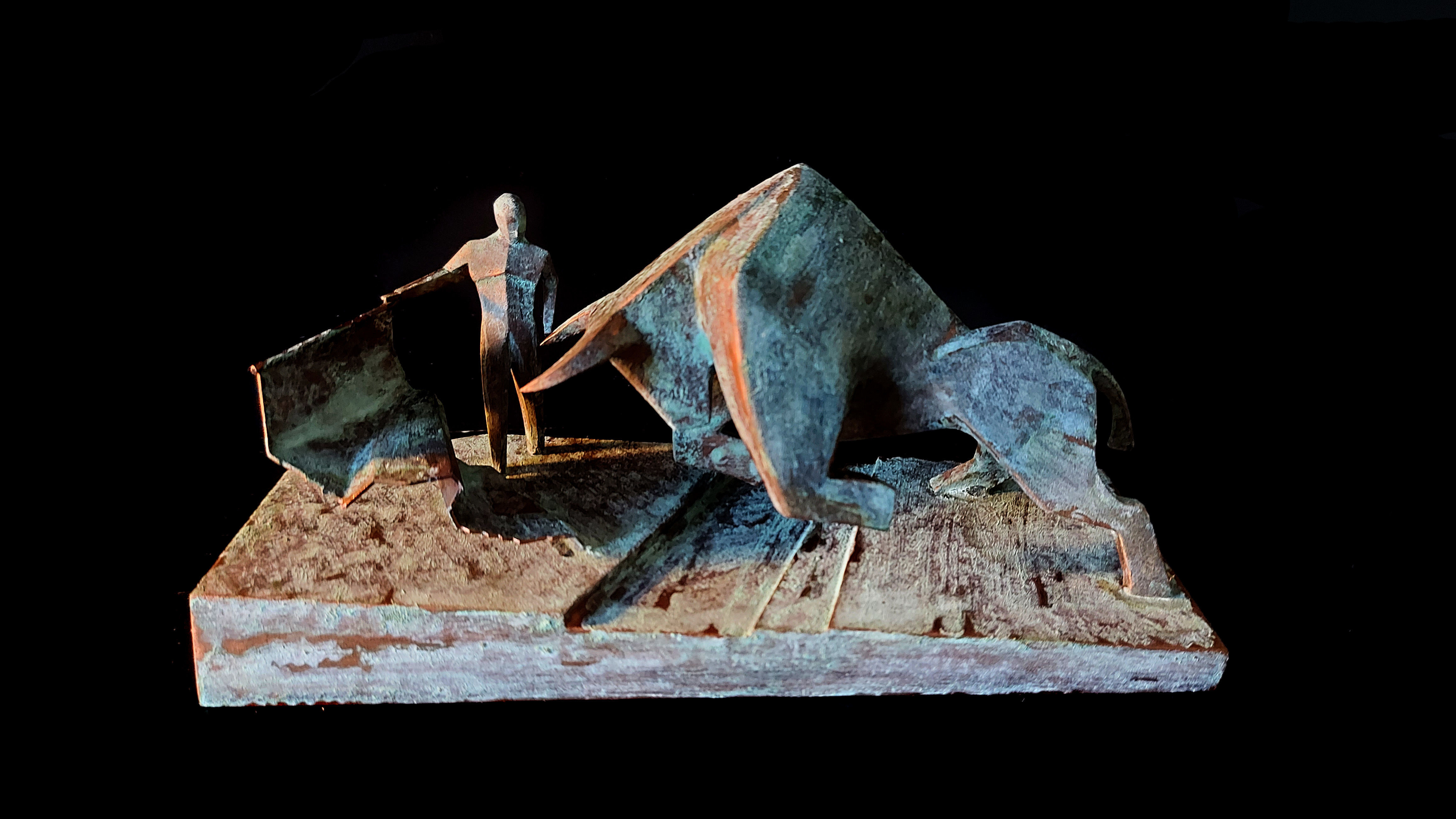 Dune - Bull Fighter Statue 3D print model_18