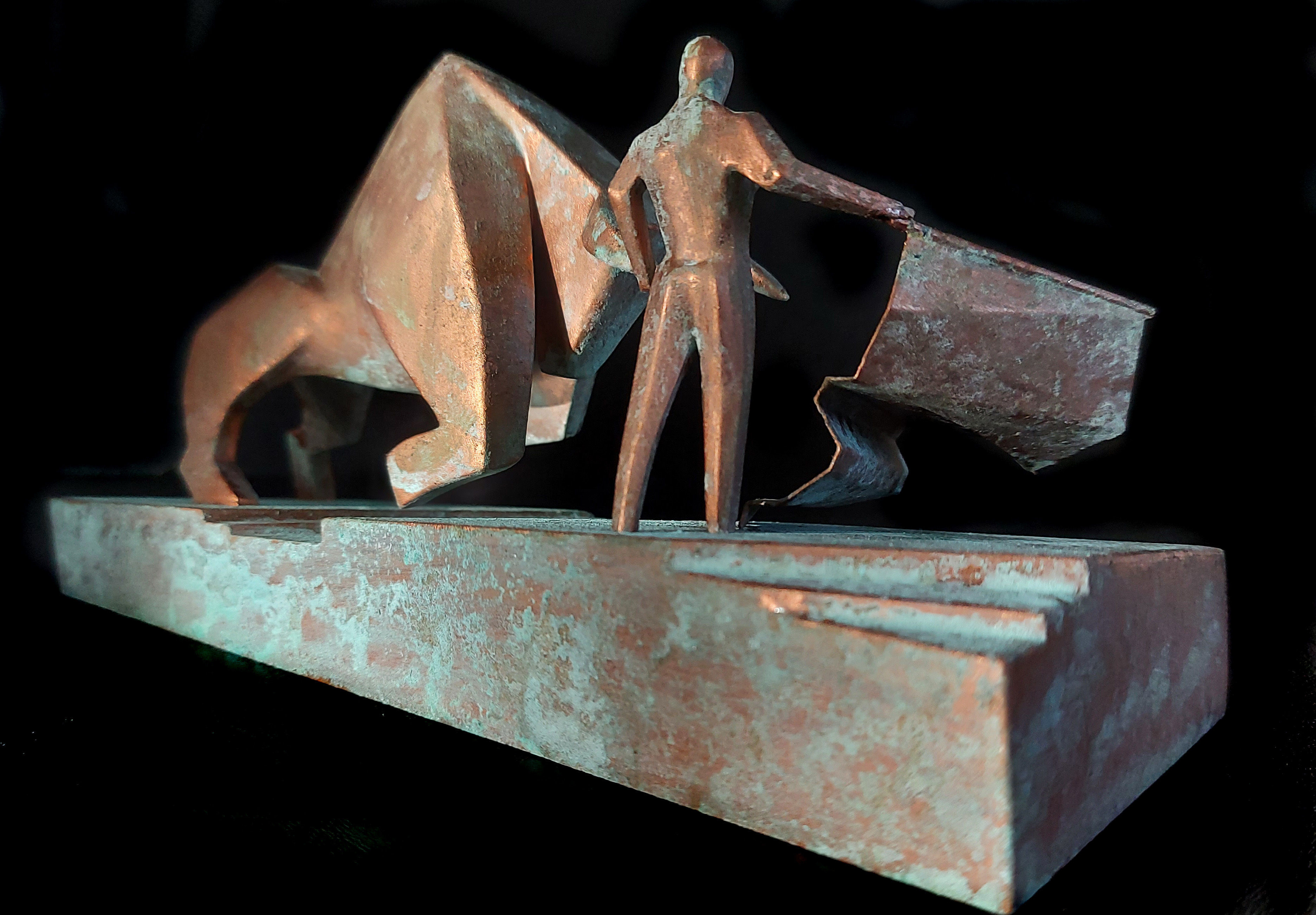 Dune - Bull Fighter Statue 3D print model_13