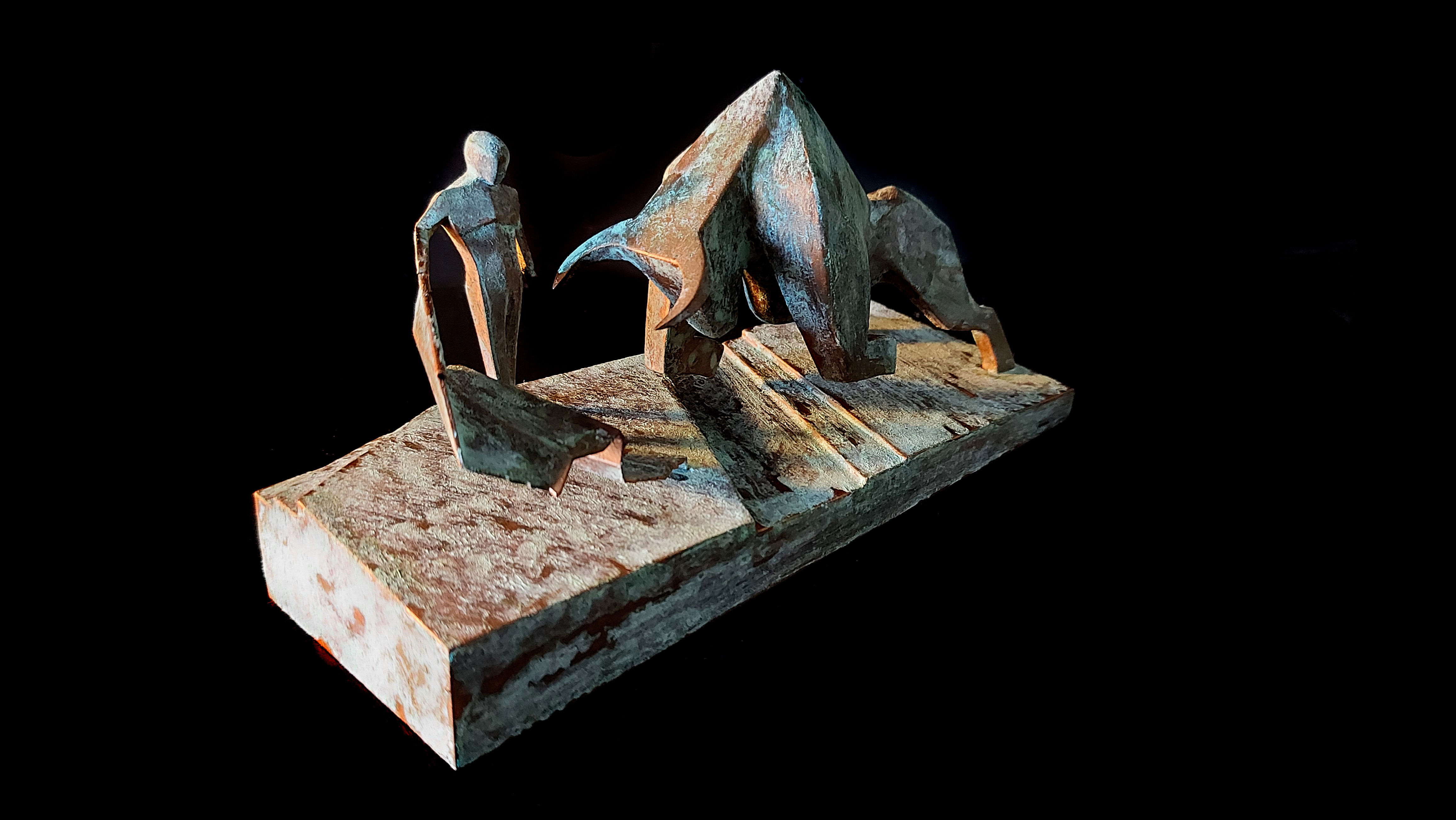 Dune - Bull Fighter Statue 3D print model_21