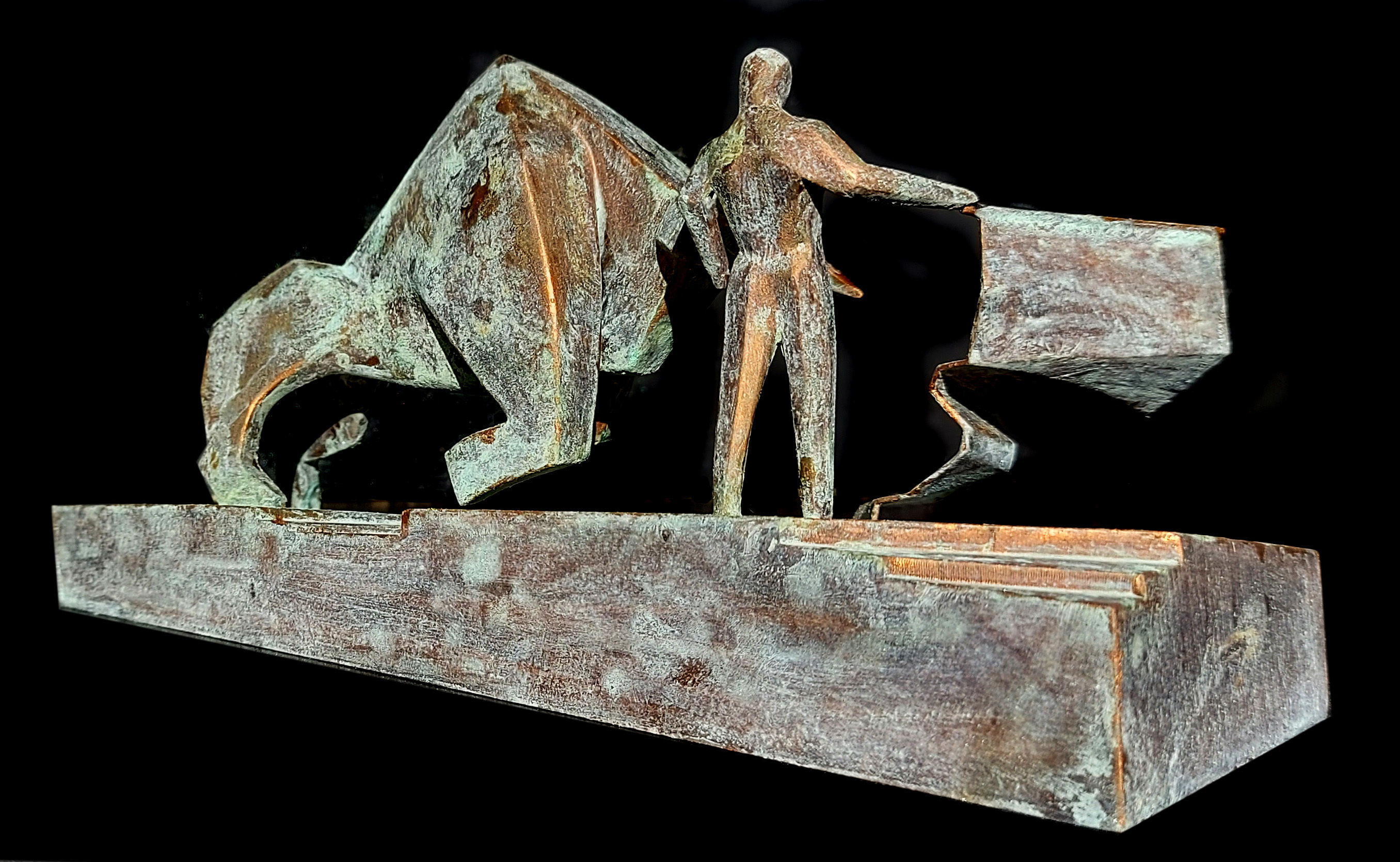 Dune - Bull Fighter Statue 3D print model_53