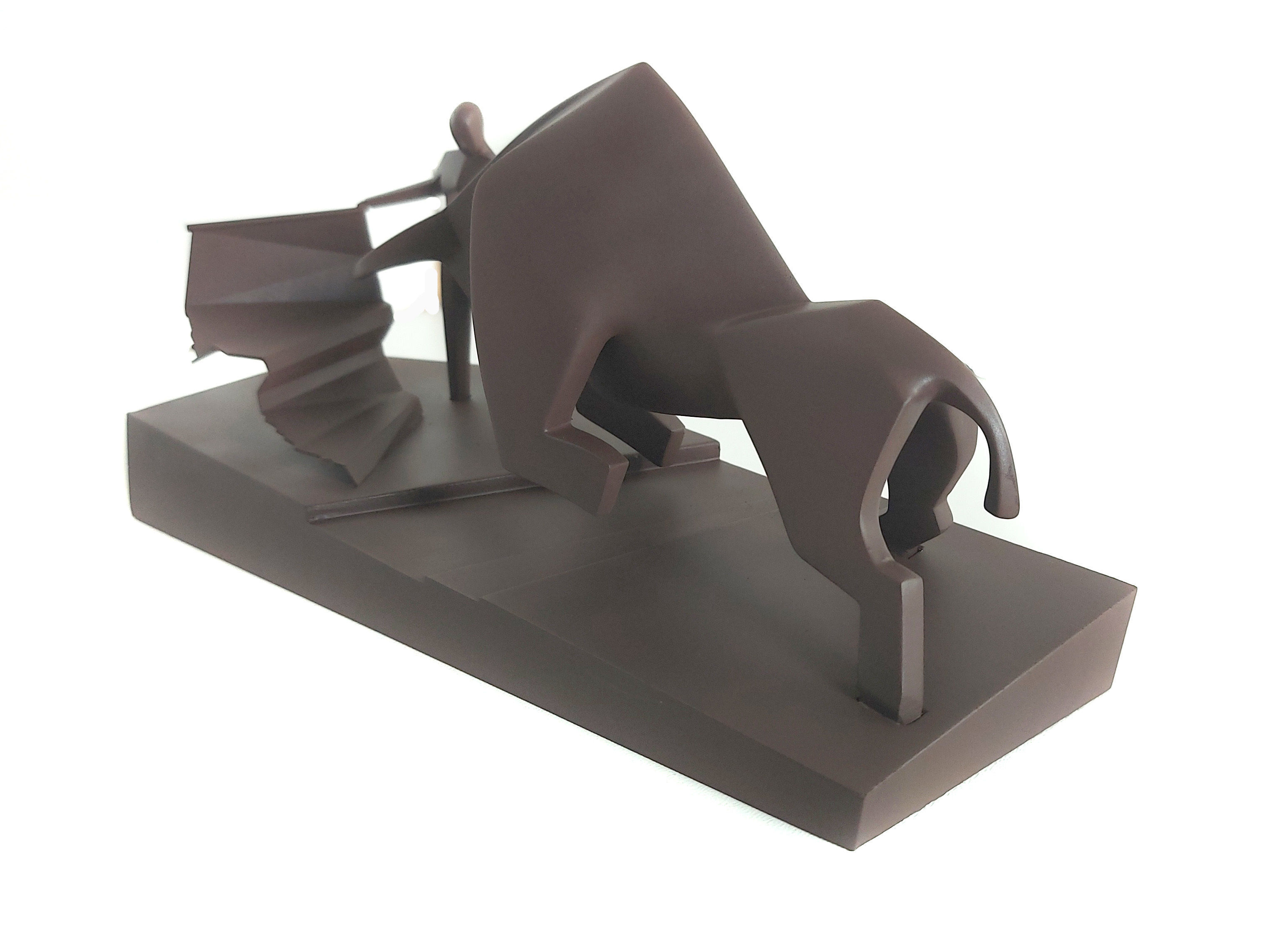 Dune - Bull Fighter Statue 3D print model_34