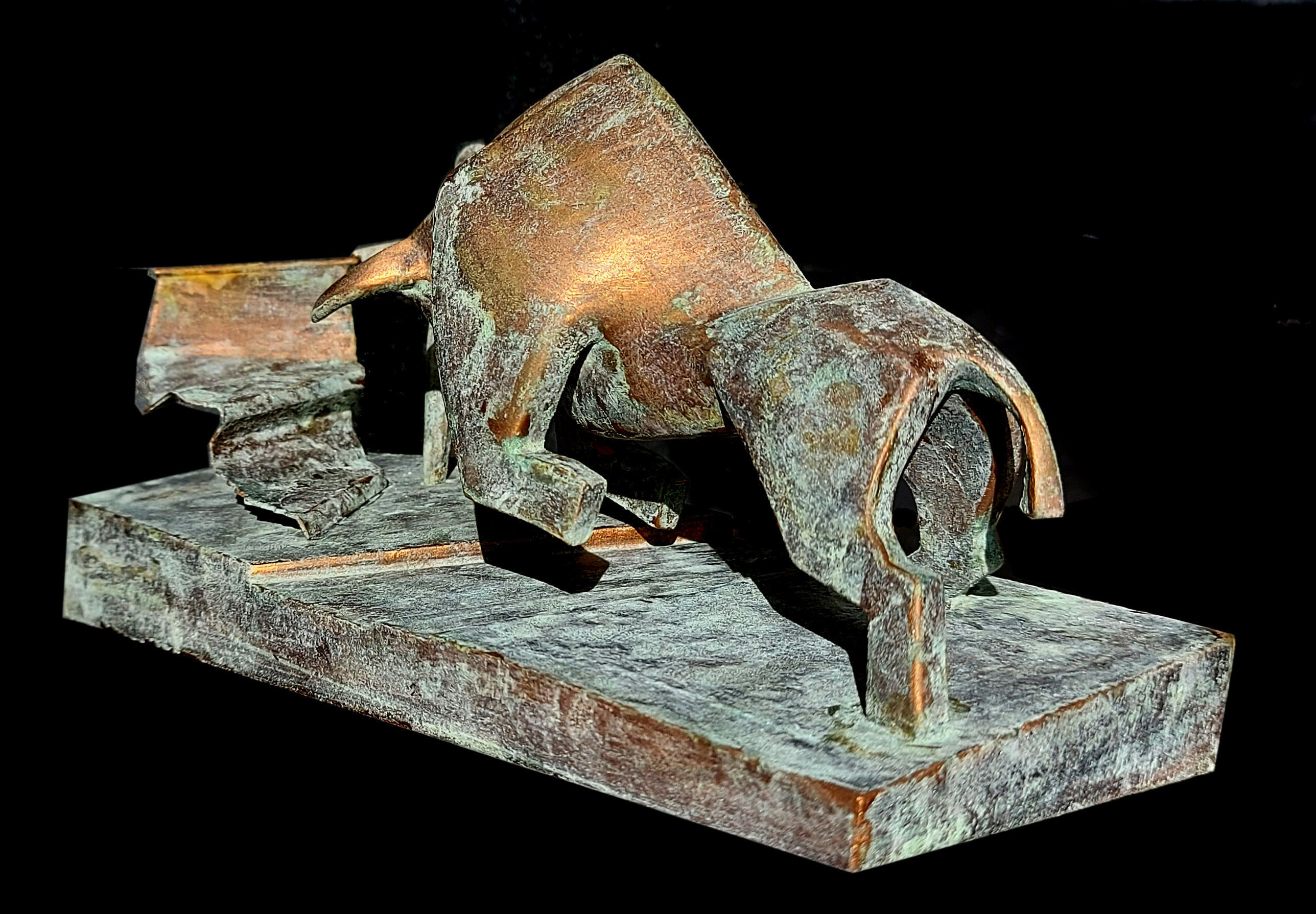 Dune - Bull Fighter Statue 3D print model_52