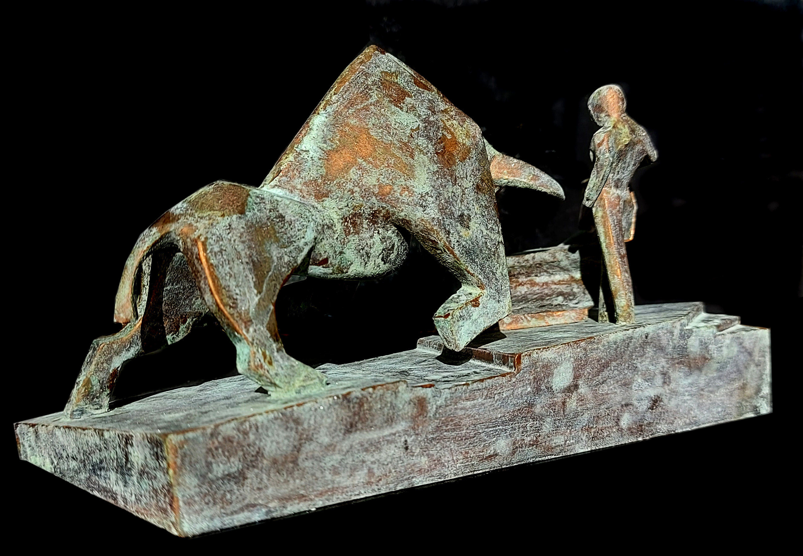 Dune - Bull Fighter Statue 3D print model_51