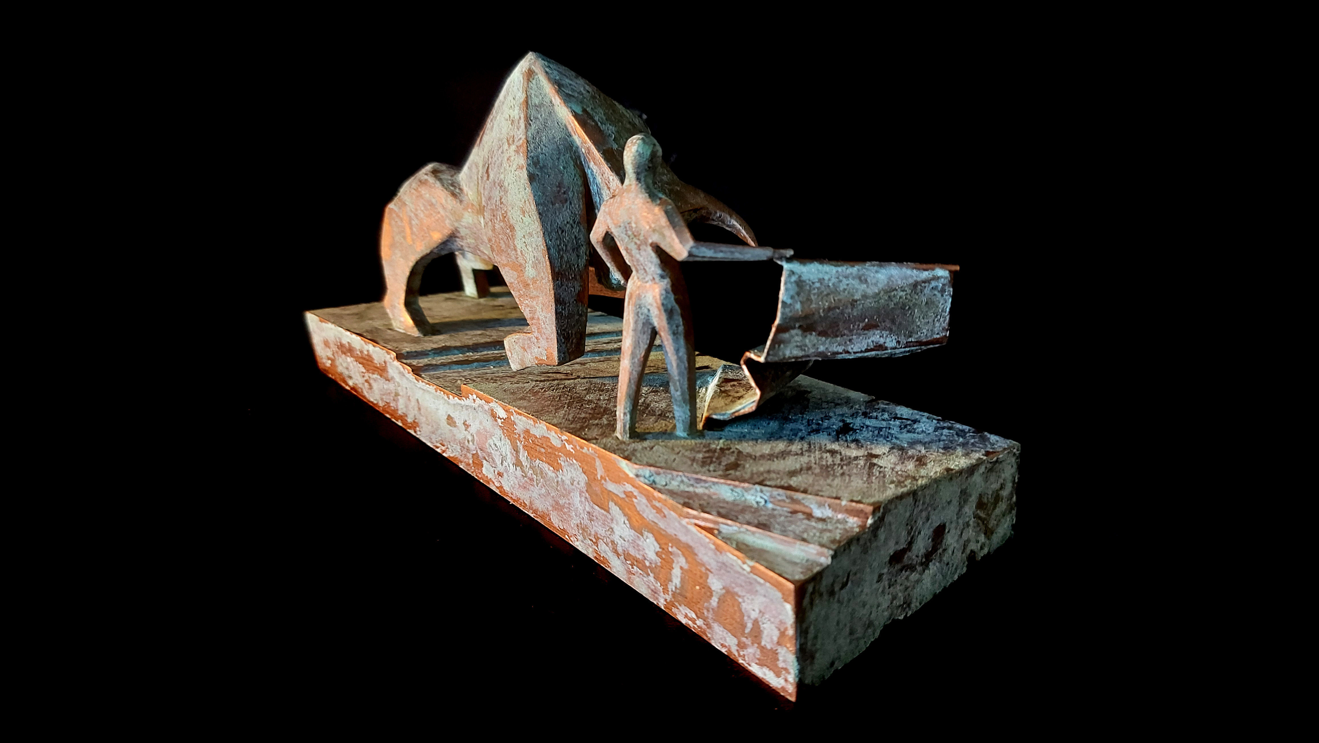 Dune - Bull Fighter Statue 3D print model_17
