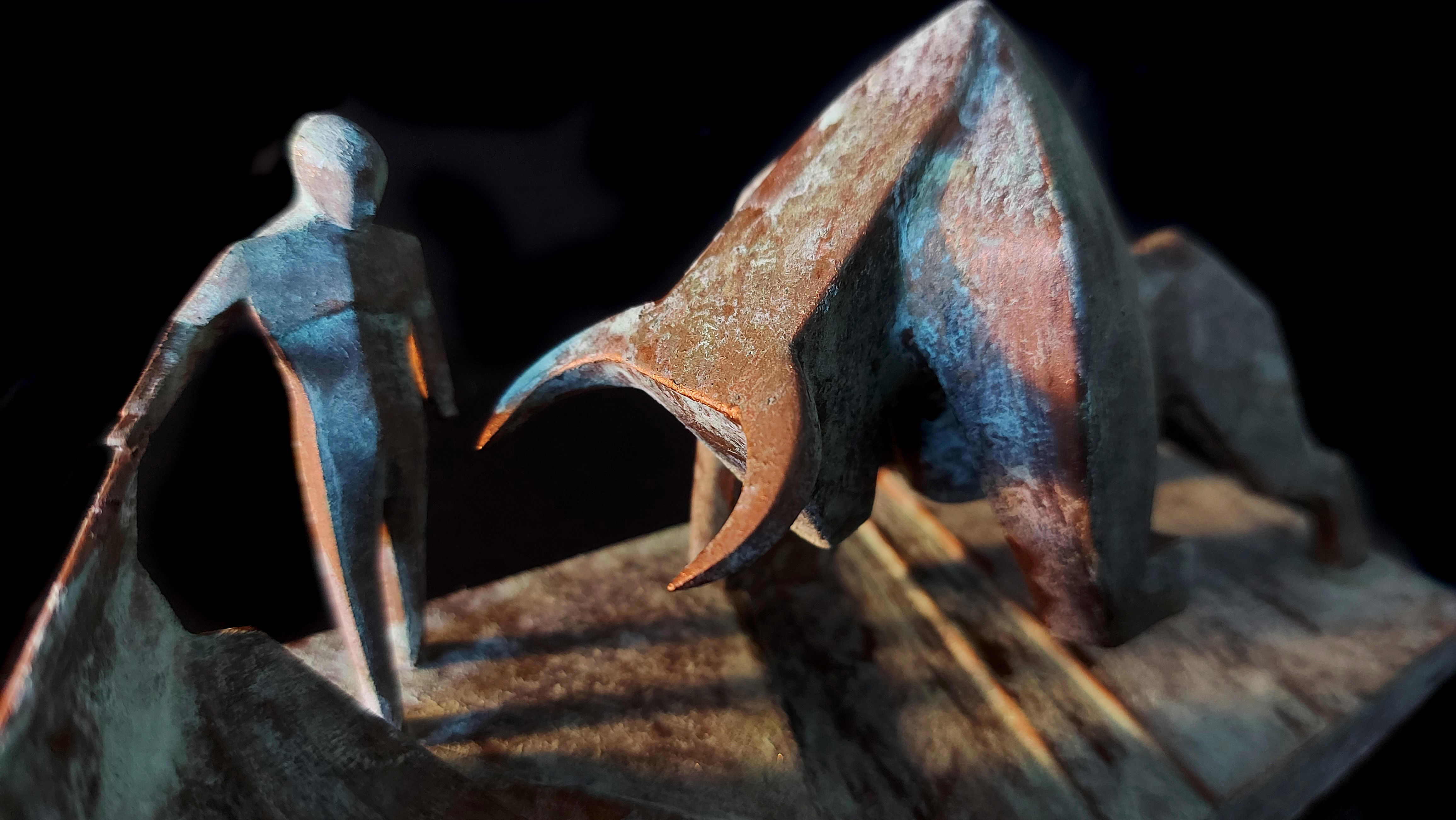 Dune - Bull Fighter Statue 3D print model_22