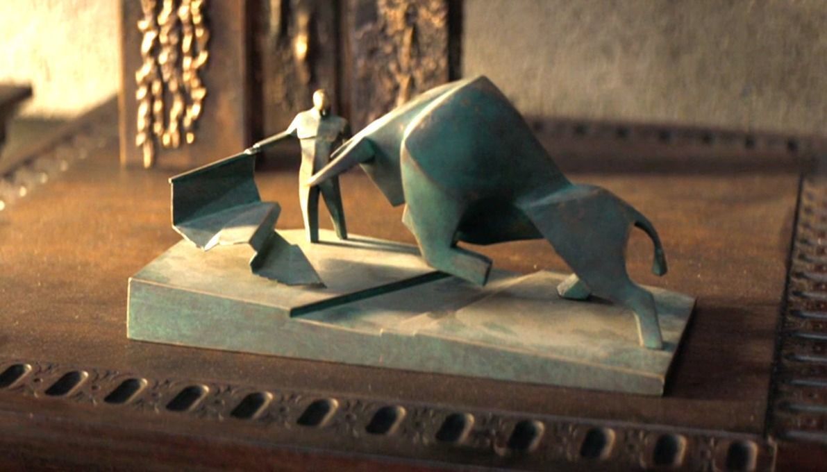 Dune - Bull Fighter Statue 3D print model_16
