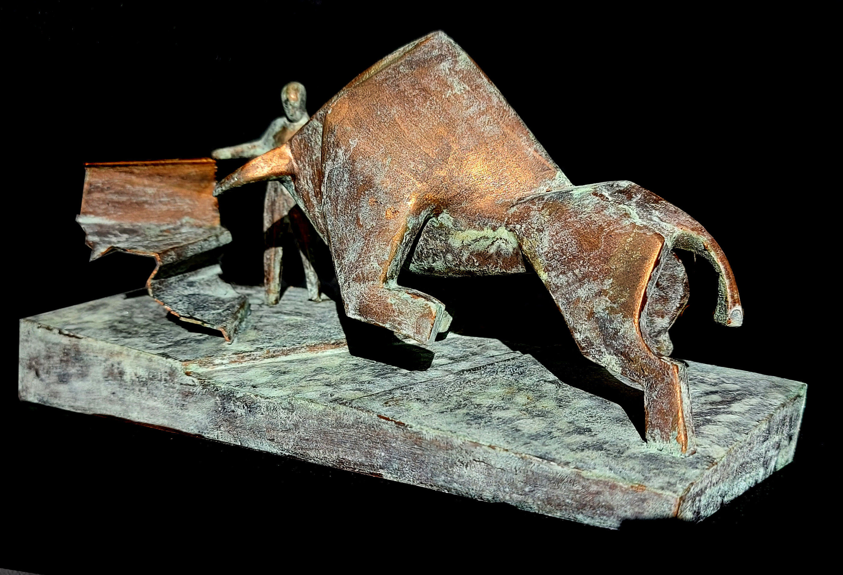 Dune - Bull Fighter Statue 3D print model_42