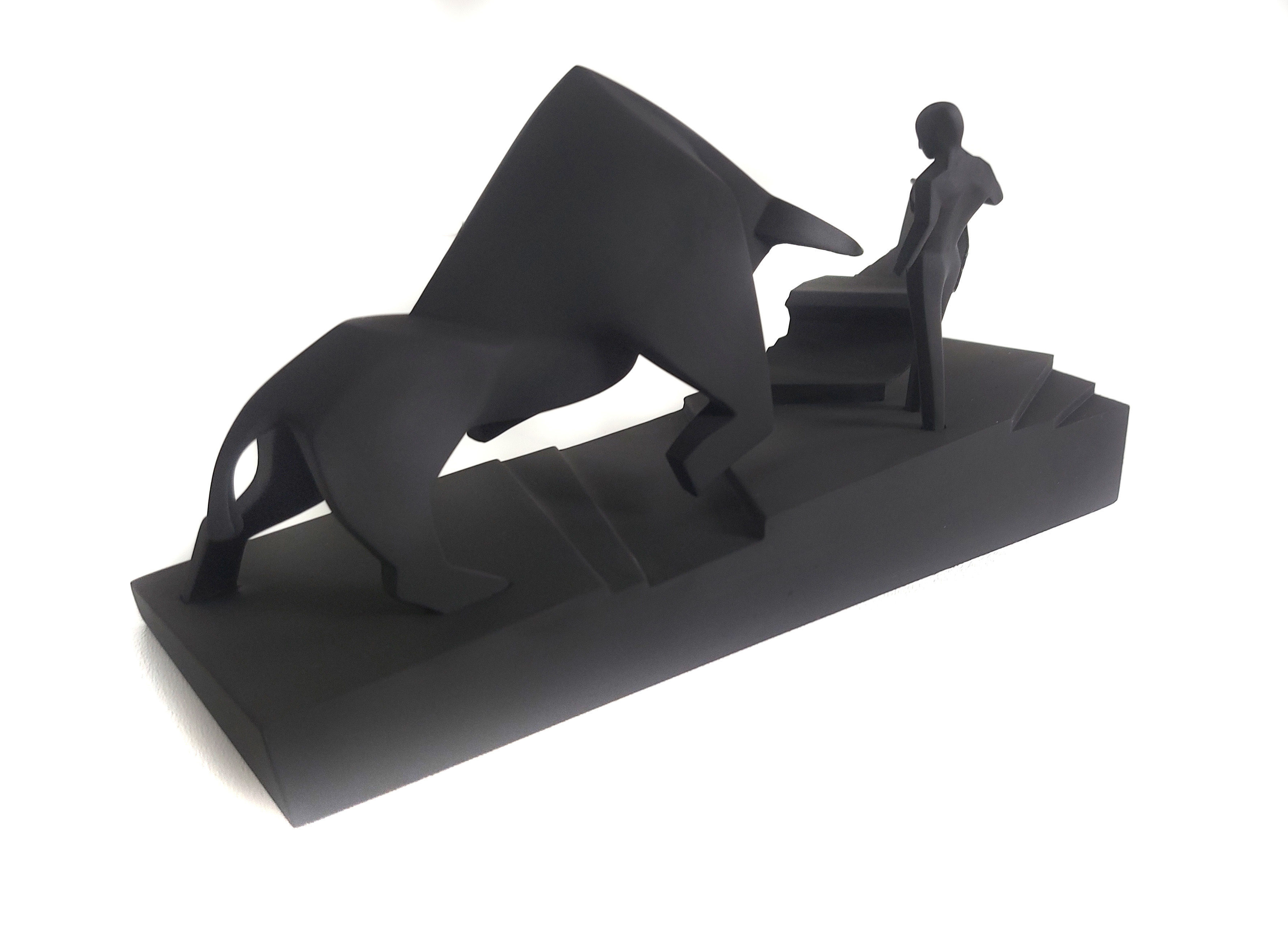Dune - Bull Fighter Statue 3D print model_41