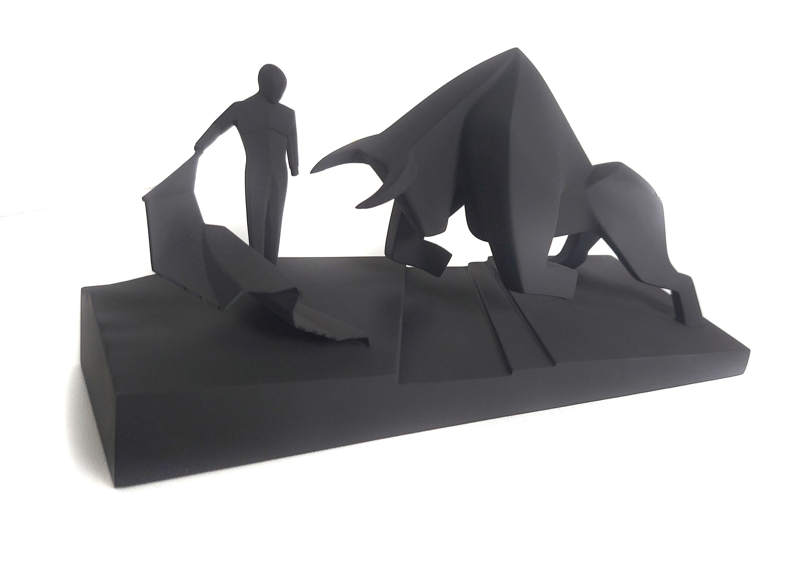 Dune - Bull Fighter Statue 3D print model_32