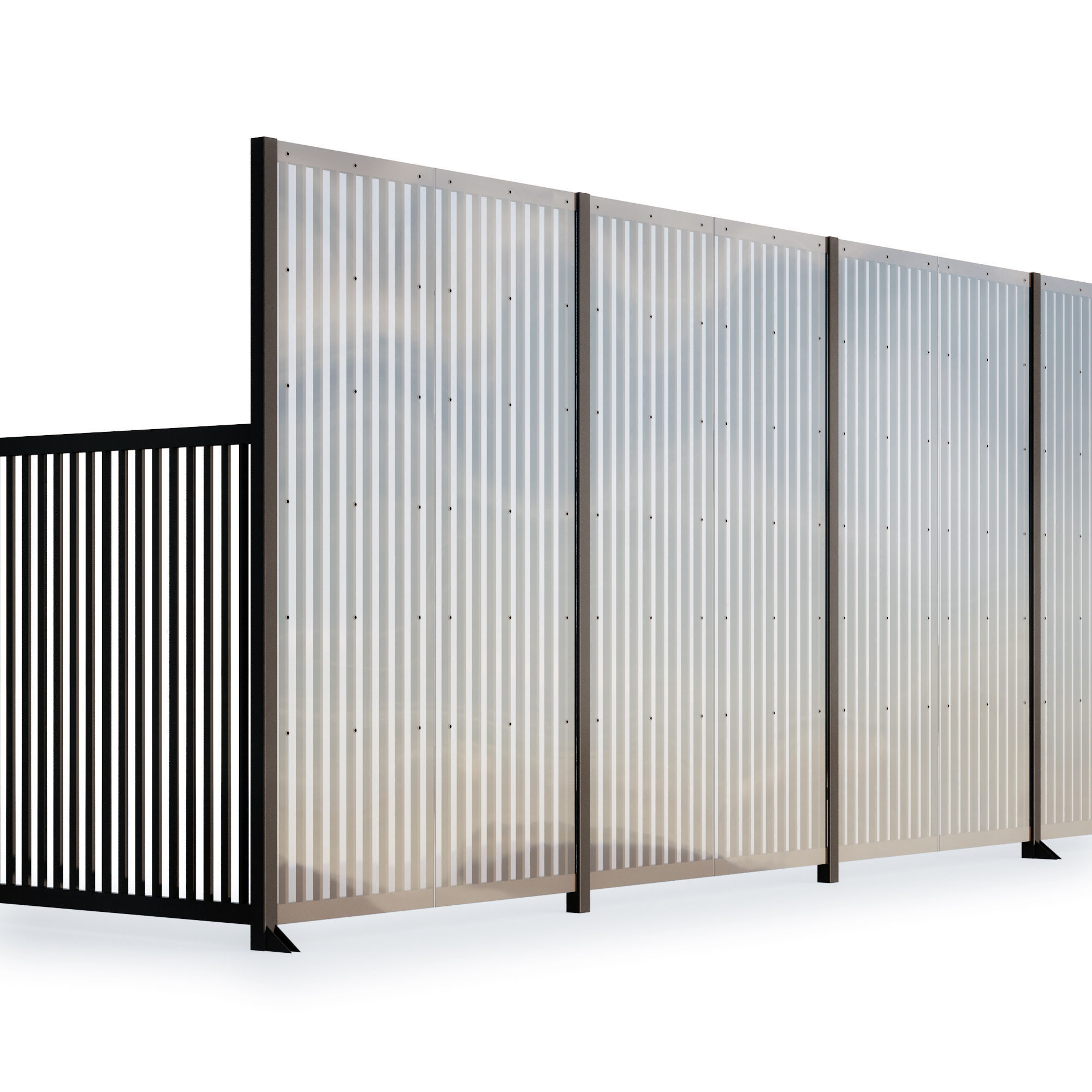 Noise shield 3D model_1