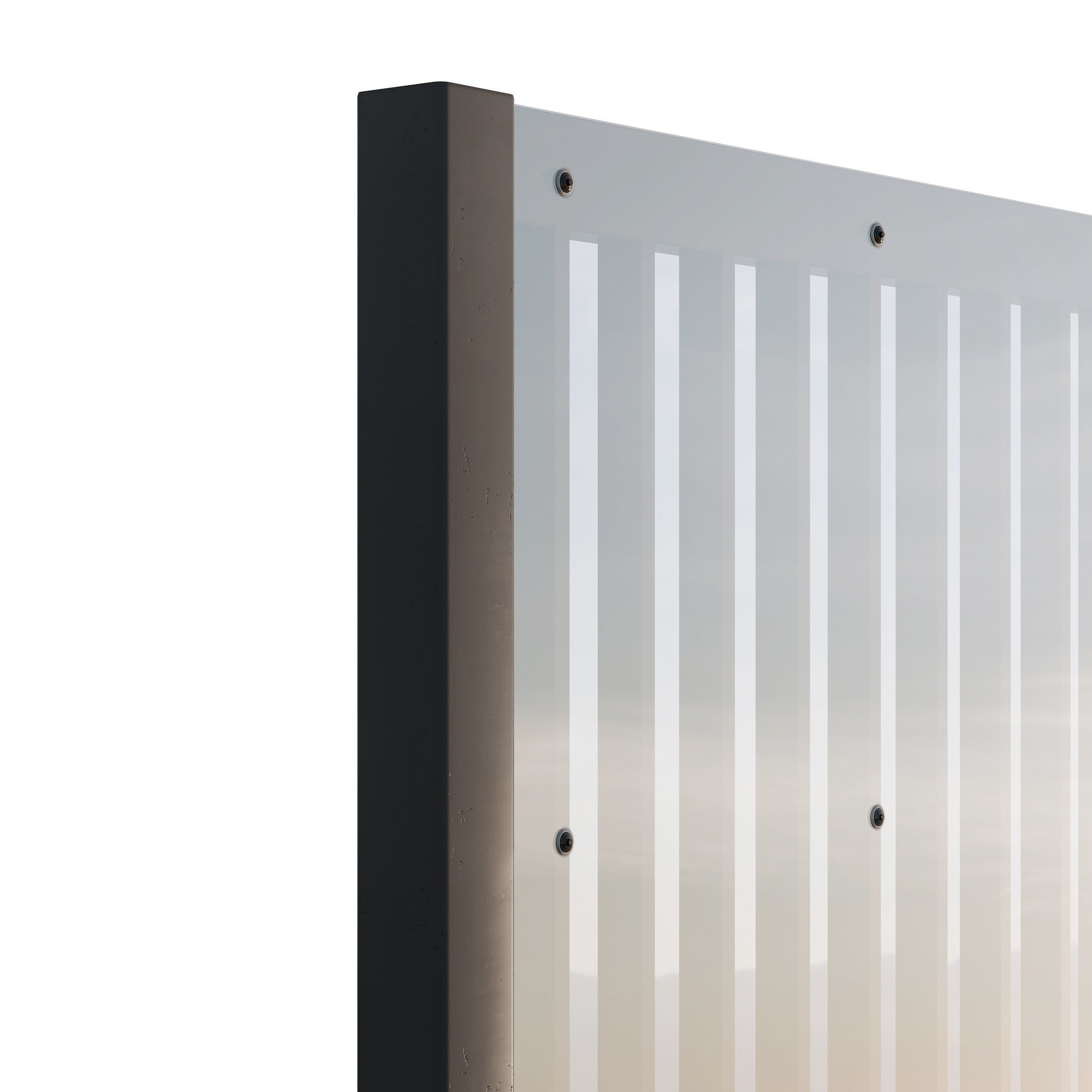 Noise shield 3D model_3