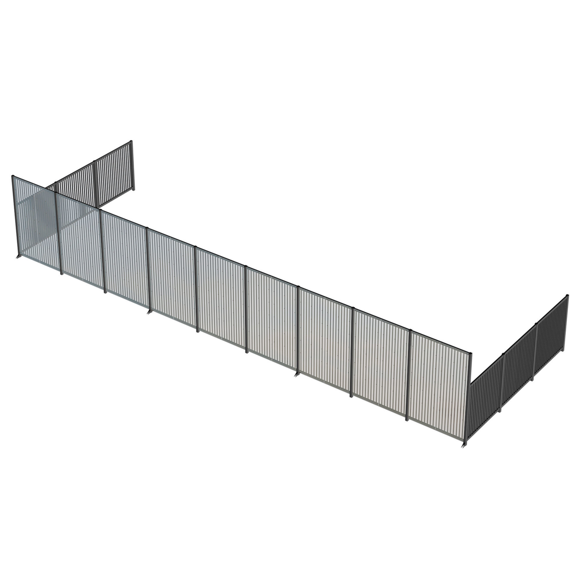 Noise shield 3D model_5