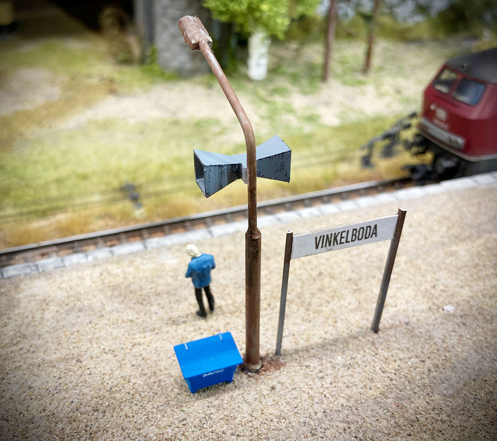 STA-0001 Station set for Sweden H0-scale 16 items 3D print model_14