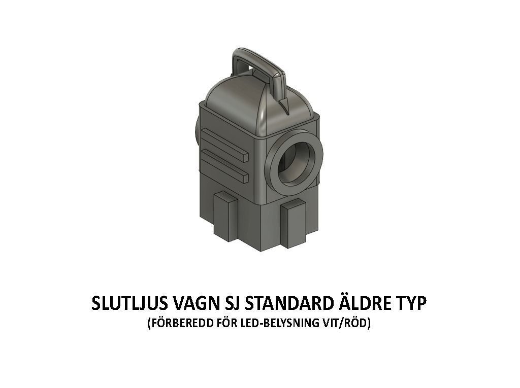 STA-0001 Station set for Sweden H0-scale 16 items 3D print model_18