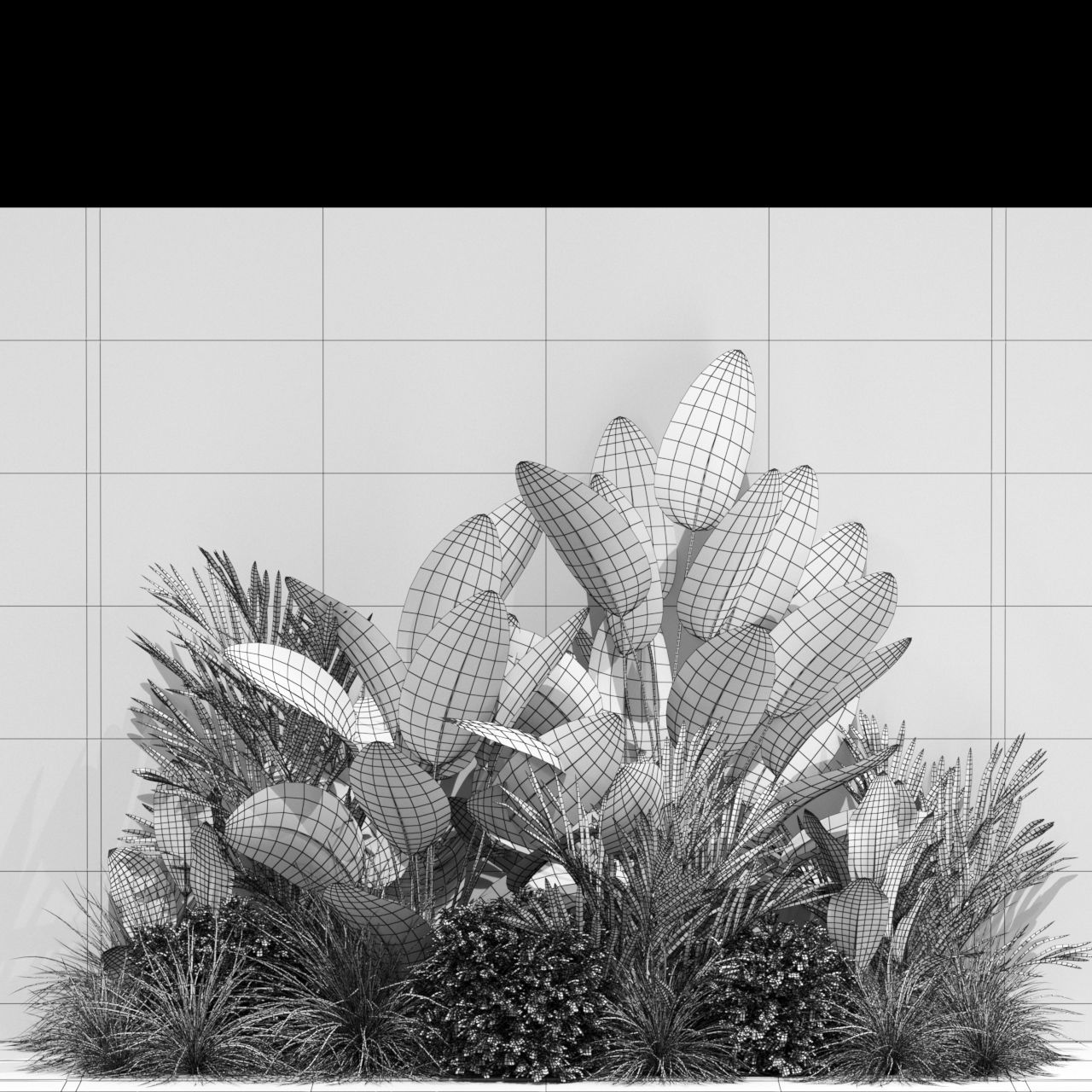 Plants collection 604 3D model_5