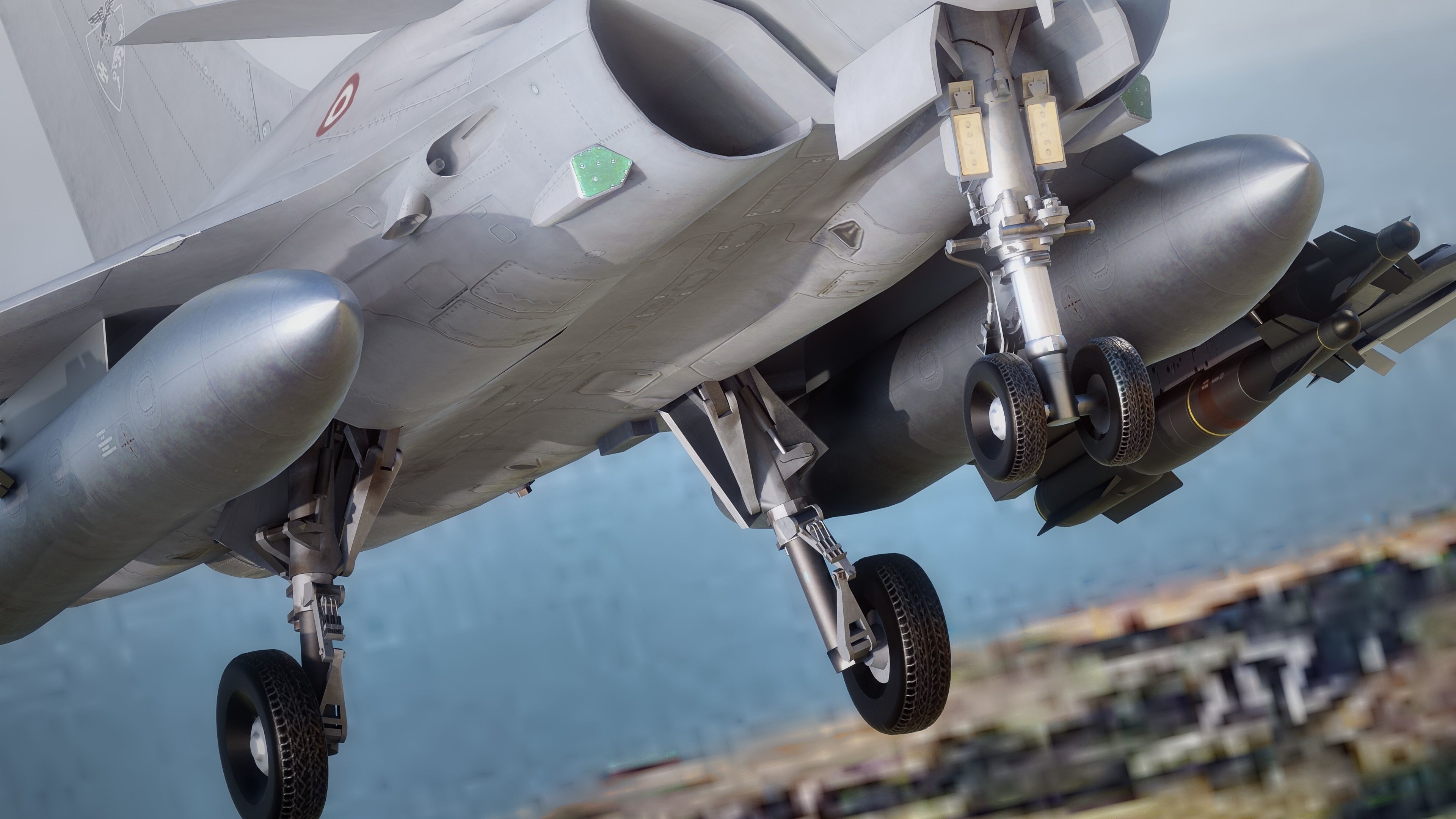 Dassault Rafale C - Rigged - High Resolution Cocpit Low-poly 3D model_16