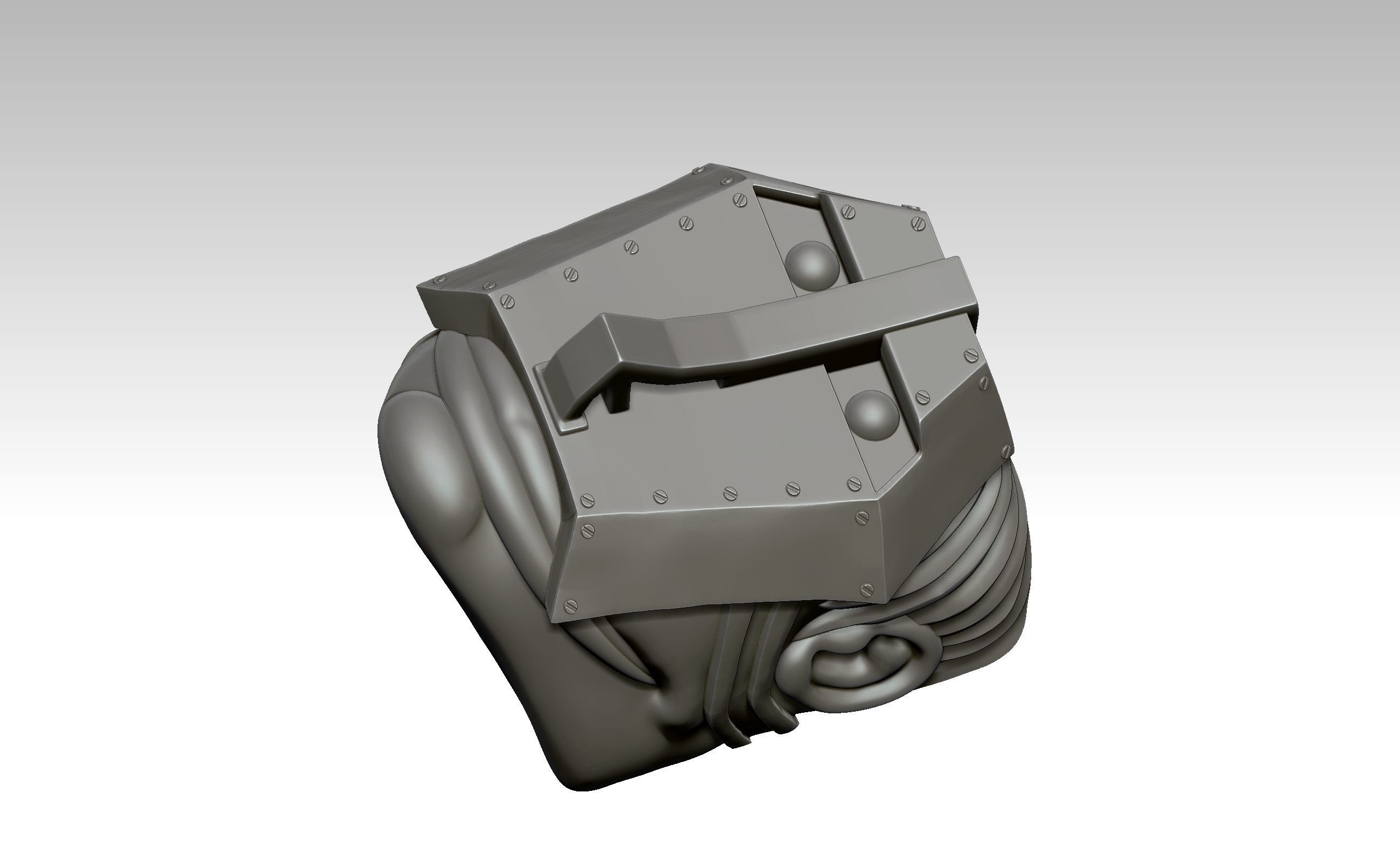 Cart Titan Pieck  - Keycap 3D for mechanical keyboard - AOT SNK 3D print model_7