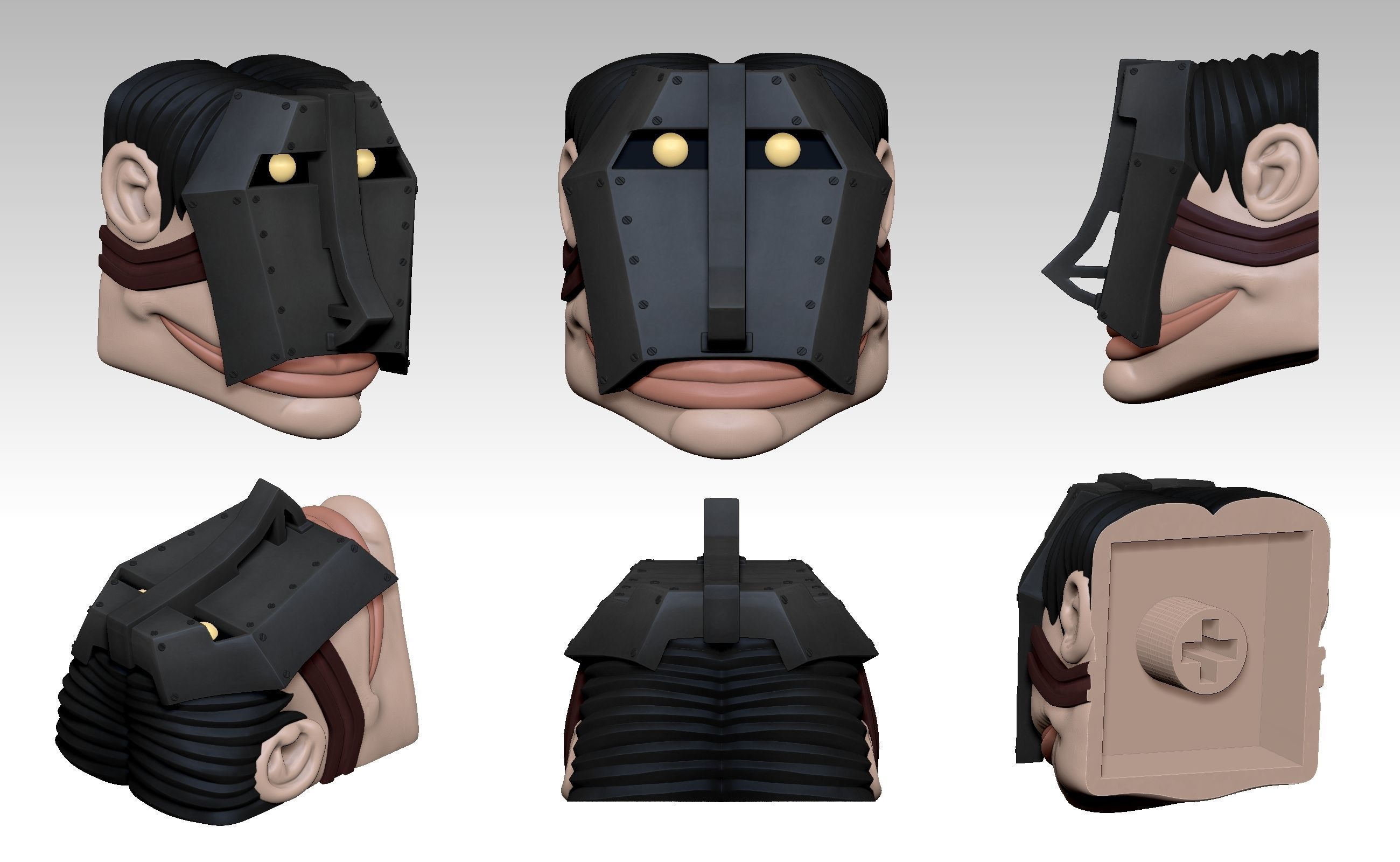 Cart Titan Pieck  - Keycap 3D for mechanical keyboard - AOT SNK 3D print model_2